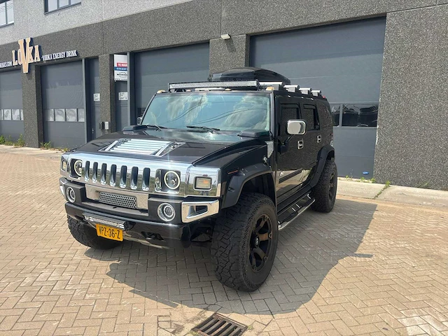 Hummer - automaat - h2 - grijs kenteken bedrijfswagen - afbeelding 1 van  29
