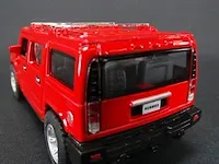 Hummer suv (2008) rood - afbeelding 3 van  5