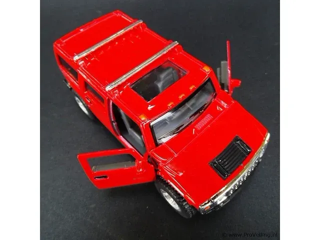 Hummer suv (2008) rood - afbeelding 5 van  5
