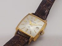 Humming 33 jewels goldplated automatisch horloge - afbeelding 2 van  6
