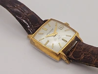 Humming 33 jewels goldplated automatisch horloge - afbeelding 3 van  6