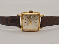 Humming 33 jewels goldplated automatisch horloge - afbeelding 5 van  6