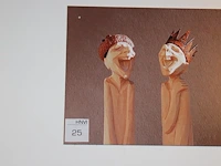 Humoristische wandprent op dibond. afmeting 160 x 45 cm. - afbeelding 1 van  2