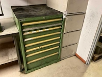 Huni kast met diverse onderdelen, gereedschappen en accessoires (3x) - afbeelding 4 van  24