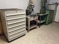 Huni kast met diverse onderdelen, gereedschappen en accessoires (3x) - afbeelding 1 van  24