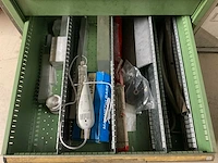 Huni kast met diverse onderdelen, gereedschappen en accessoires (3x) - afbeelding 13 van  24