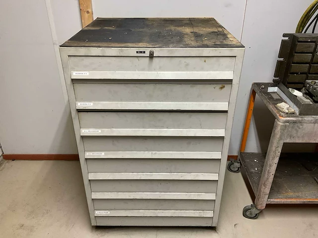 Huni kast met diverse onderdelen, gereedschappen en accessoires (3x) - afbeelding 18 van  24