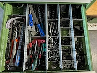 Huni ladenkast met machinegereedschappen - afbeelding 2 van  10