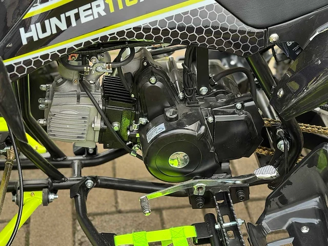 Hunter motorsports quad atv 110cc black - afbeelding 3 van  14