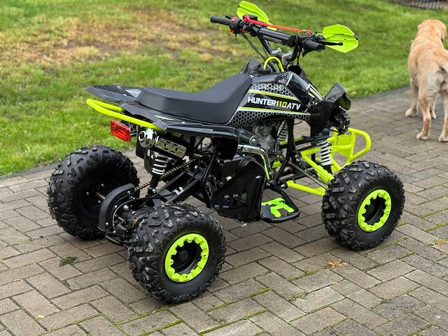 Hunter motorsports quad atv 110cc black - afbeelding 10 van  14