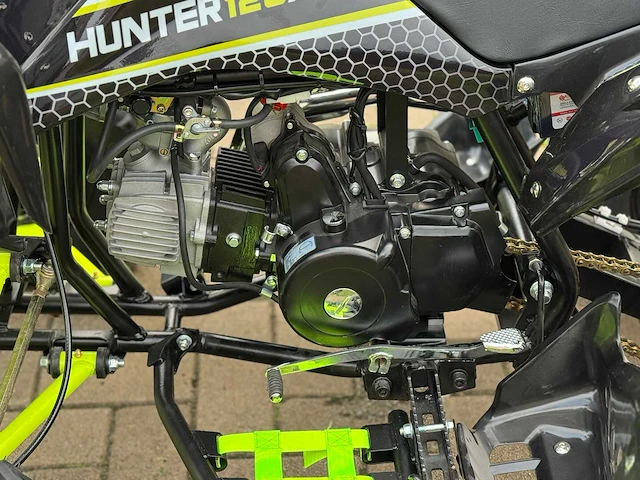 Hunter motorsports quad atv 125cc black - afbeelding 3 van  14