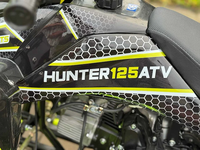 Hunter motorsports quad atv 125cc black - afbeelding 4 van  14