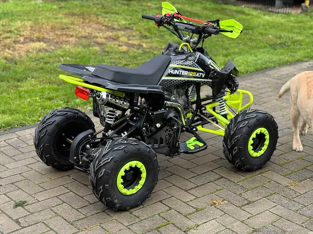 Hunter motorsports quad atv 125cc black - afbeelding 10 van  14