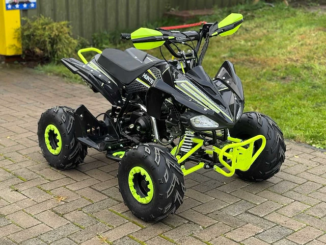 Hunter motorsports quad atv 125cc black - afbeelding 12 van  14