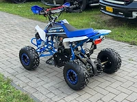 Hunter motorsports quad atv 125cc blue - afbeelding 6 van  12