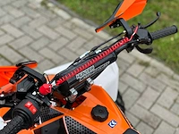 Hunter motorsports quad atv 125cc orange - afbeelding 6 van  14