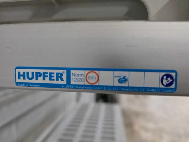 Hupfer - kunststof / aluminium koelcelstelling - afbeelding 4 van  4