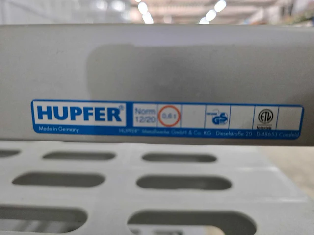Hupfer - kunststof / aluminium koelcelstelling - afbeelding 4 van  4