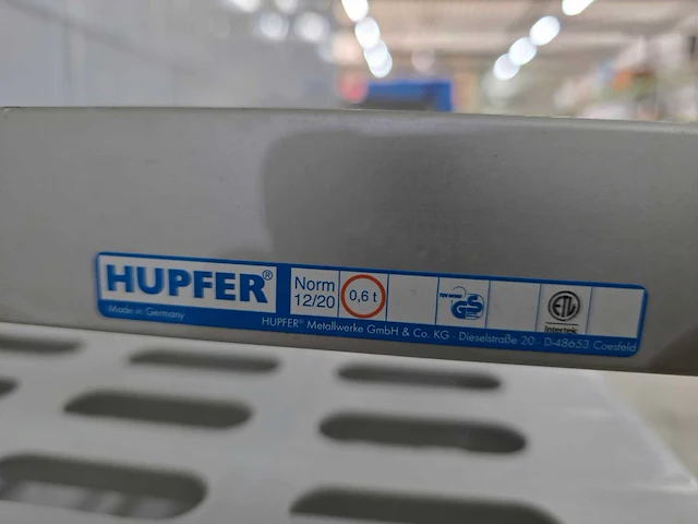 Hupfer - kunststof / aluminium koelcelstelling - afbeelding 5 van  5