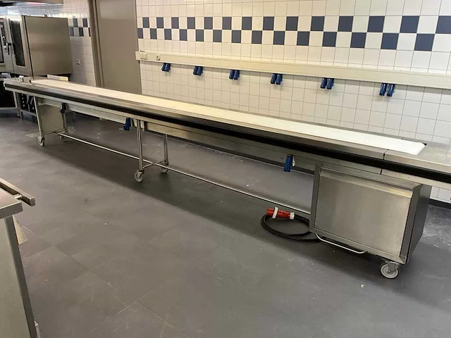 Hupfer - maaltijden verdeel- en transportband - afbeelding 1 van  11