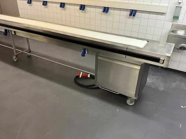 Hupfer - maaltijden verdeel- en transportband - afbeelding 5 van  11