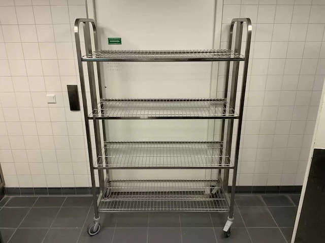Hupfer - mobiele rvs stelling - afbeelding 1 van  6