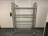 Hupfer - mobiele rvs stelling - afbeelding 1 van  6
