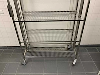 Hupfer - mobiele rvs stelling - afbeelding 3 van  6