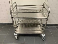 Hupfer - rvs serveerwagen - afbeelding 3 van  5