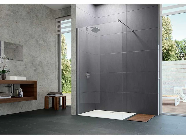 Huppe 8p1129.092.368 douchewand - afbeelding 1 van  4