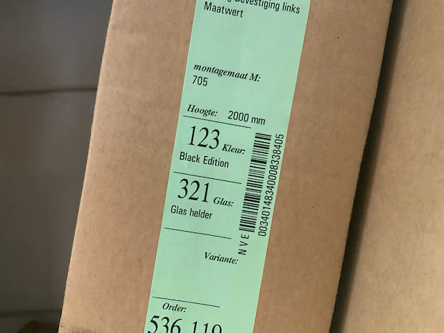 Hüppe classics c25280 schuifdeur hoek instap - afbeelding 2 van  2