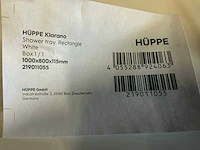 Hüppe klarano douchebak (2x) - afbeelding 2 van  3