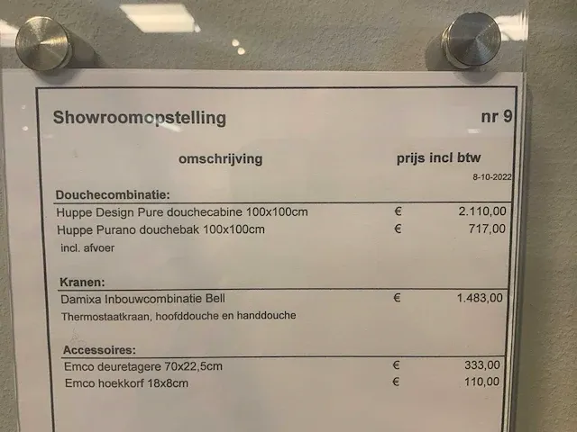Huppe pure douchecabine - afbeelding 5 van  7