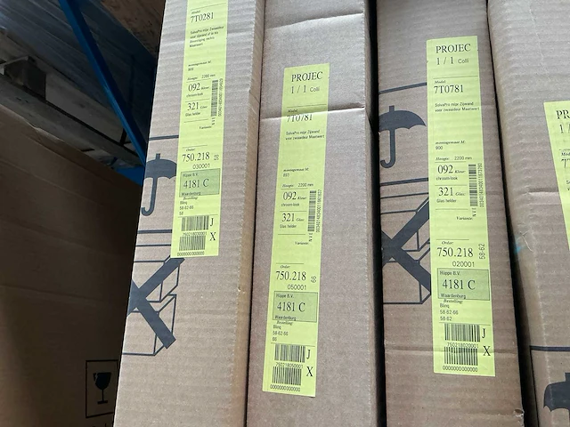 Hüppe solvapro douchewand (2x) - afbeelding 2 van  2