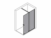 Hüppe walk-in schuifdeur - afbeelding 2 van  3