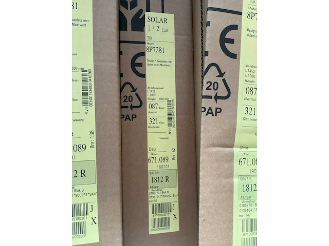 Hüppe zwaaideur met zijdeel - afbeelding 2 van  2