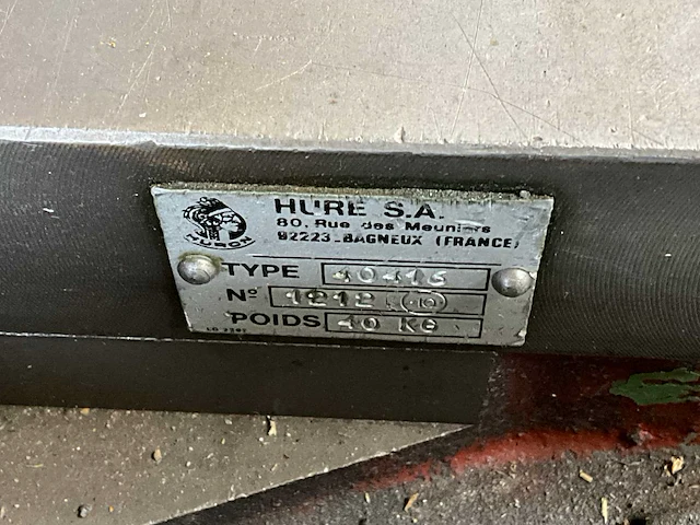 Hure s.a./takeda/rückle machineklemmen - afbeelding 12 van  16