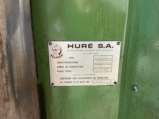 Huron - 1996 - sxb 522 - bedfreesmachine - afbeelding 21 van  30