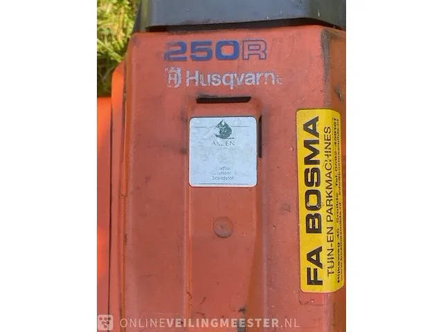 Husqvarna bosmaaier 250r met draadkop husqvarna, 250r prof, oranje - afbeelding 4 van  4