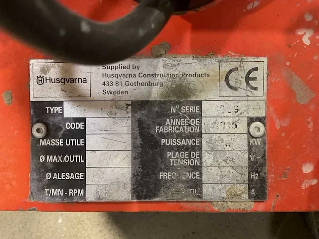 Husqvarna cg200 vloeropruw-/schuurmachine - afbeelding 5 van  5