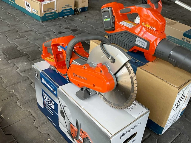 Husqvarna k535i accu doorslijpmachine body - afbeelding 2 van  4