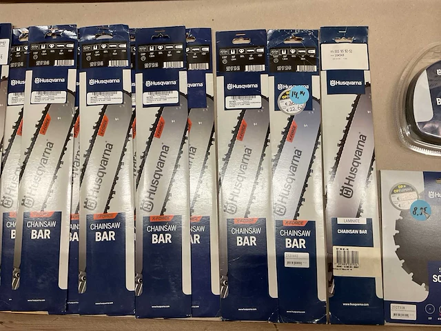 Husqvarna partij tuingereedschap accessoires, 19 verpakkingen - afbeelding 3 van  4
