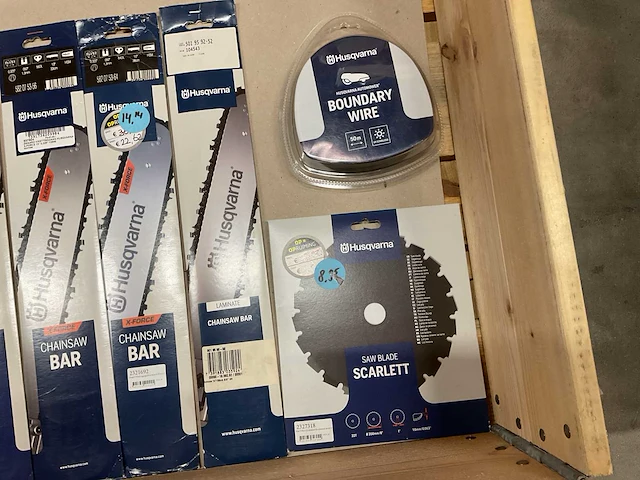 Husqvarna partij tuingereedschap accessoires, 19 verpakkingen - afbeelding 4 van  4