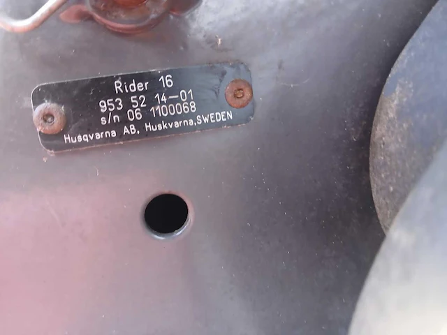 Husqvarna rider 16 zitmaaier - afbeelding 6 van  6