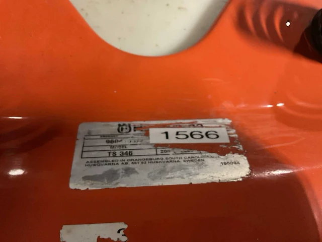 Husqvarna ts346 zitmaaier - afbeelding 10 van  10