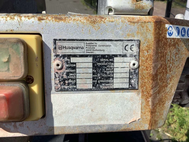 Husqvarna ts350e zaagtafel - afbeelding 5 van  5