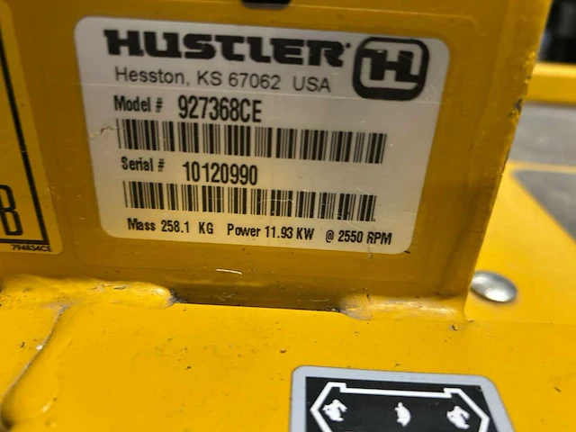 Hustler fastrak zitmaaier - afbeelding 7 van  7