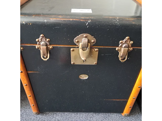 Hutkoffer authentic models, hout - afbeelding 2 van  6