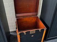 Hutkoffer authentic models, hout - afbeelding 4 van  6