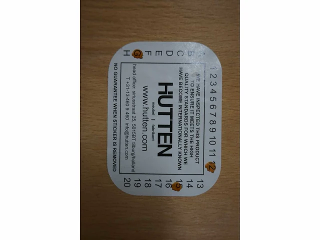 Hutten - restaurantstoel (4x) - afbeelding 3 van  3